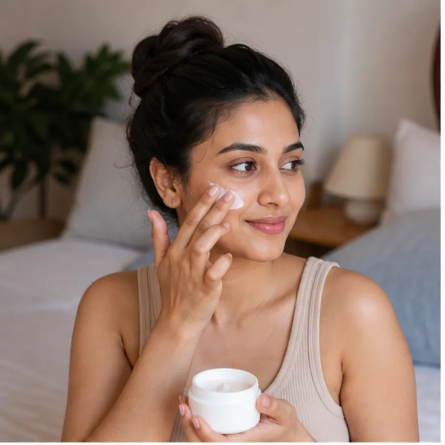 Illustrative daily-use scene for Hydrating Face Cream