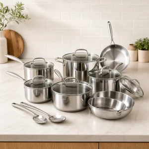 EasyShop Home Tri-Ply Cookware Set