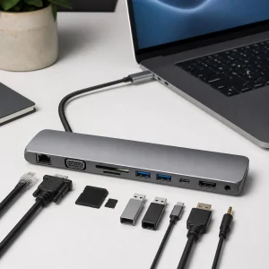 EasyShop Tech 9-in-1 USB-C Hub