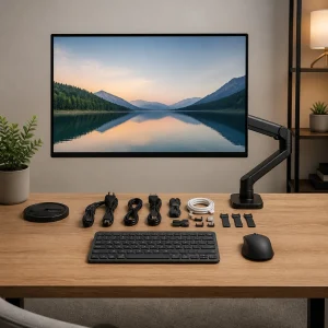 EasyShop Tech Complete Monitor Workstation Kit