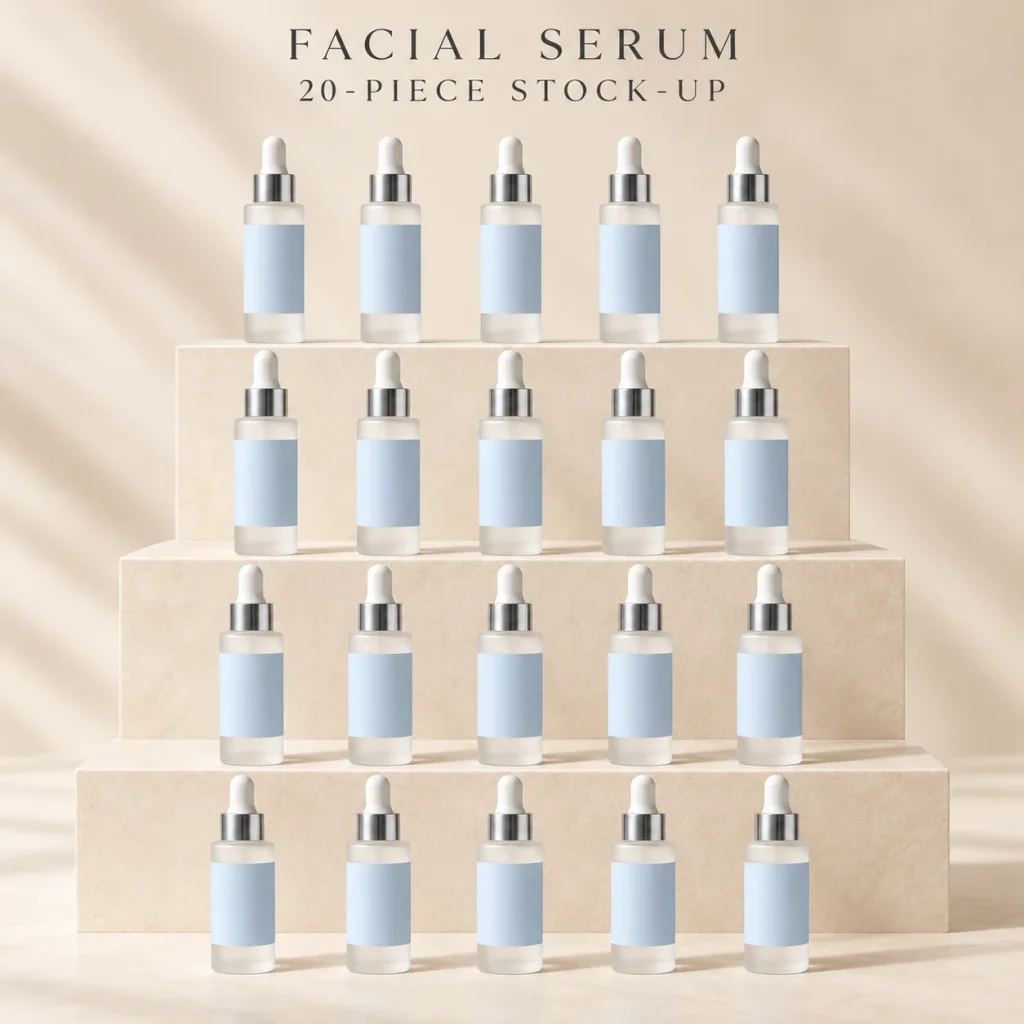 Light Texture Facial Serum Stock-Up — 20 Pack — Composed catalogue view