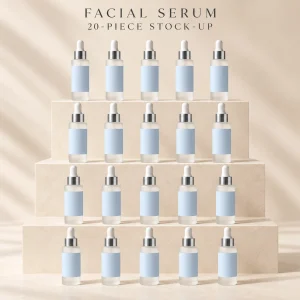 Light Texture Facial Serum Stock-Up — 20 Pack — 20 products shown together; see the item list for contents